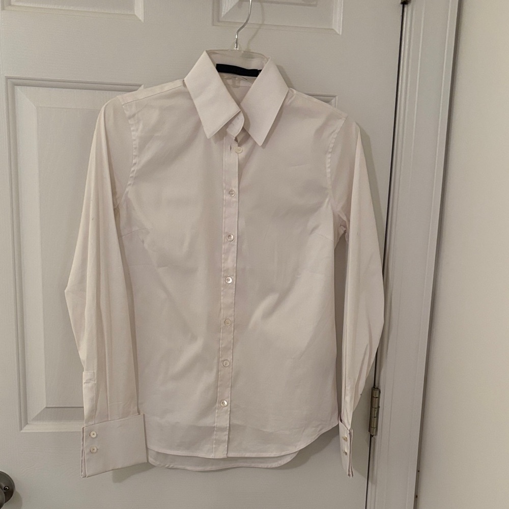 L.A.M.B. Crisp White Cotton Shirt